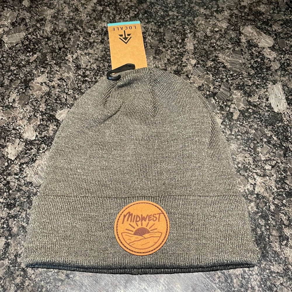 Brand new stocking cap with Midwest patch.